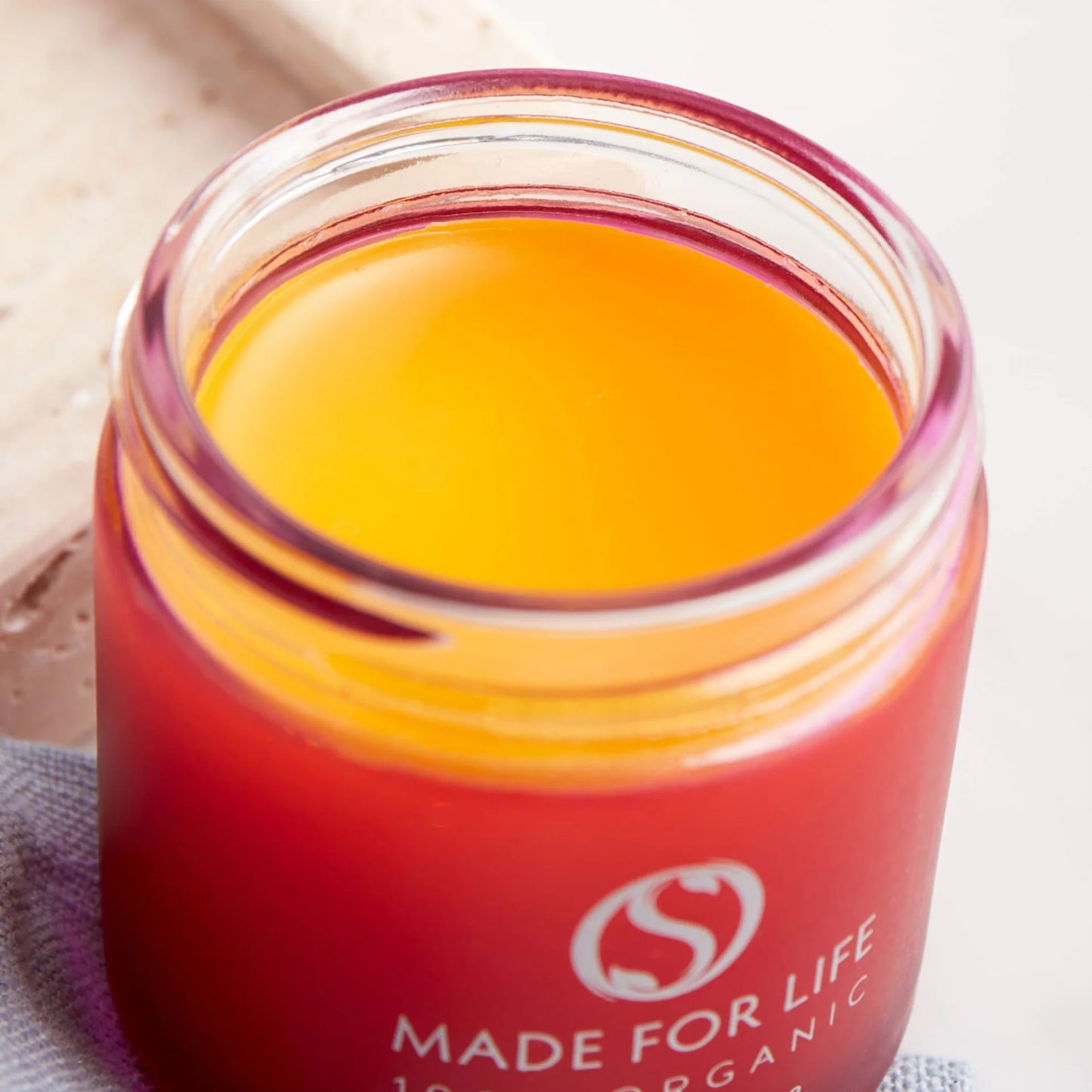 Made For Life Organics Moisturising Face Balm 50ml, texture