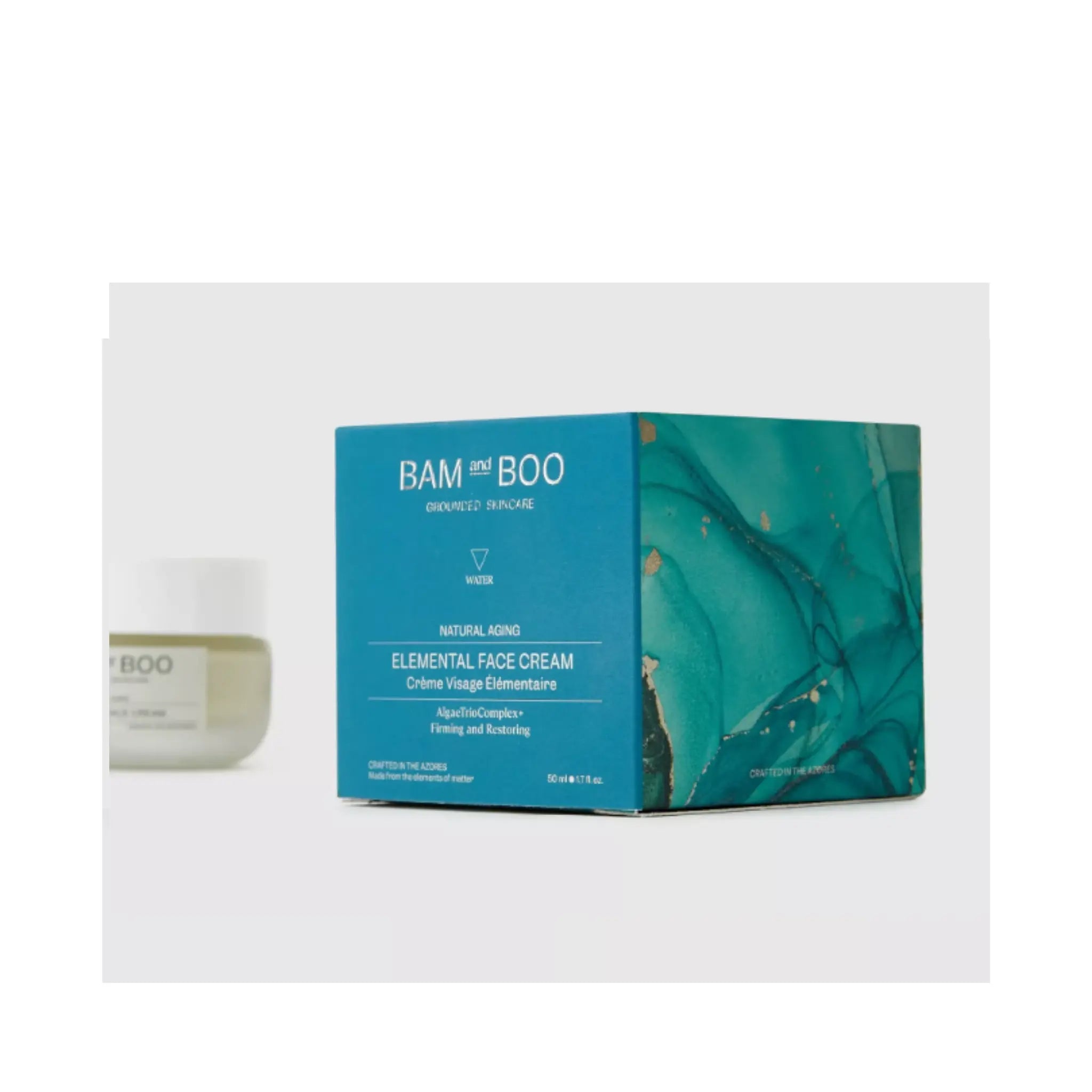 BAMBOO Elemental Face Cream packaging on a white background