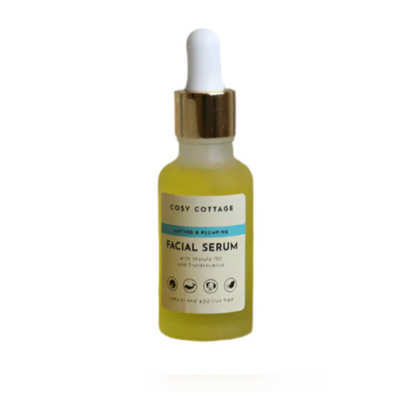 Cosy Cottage Soap Plumping Facial Serum 30ml, front