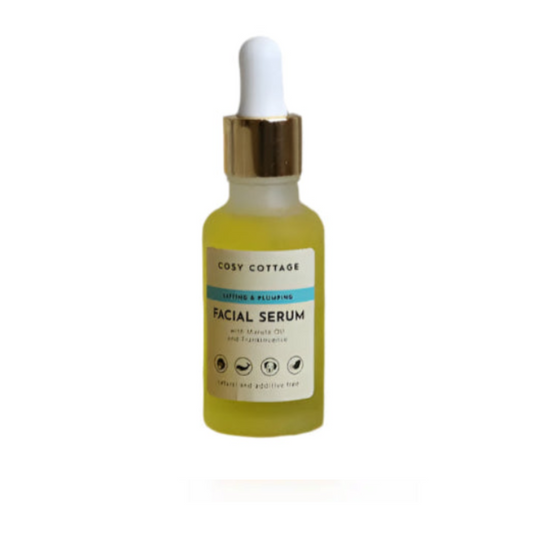 Cosy Cottage Soap Plumping Facial Serum 30ml, front