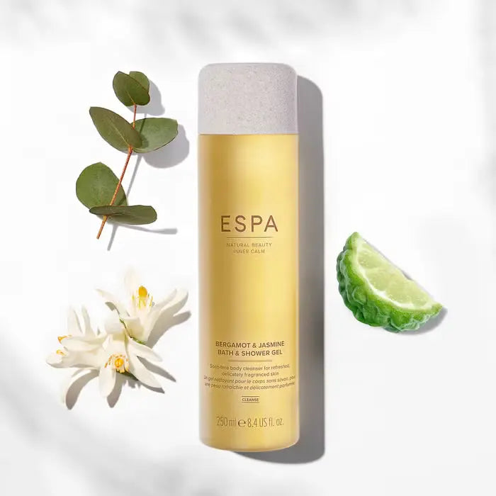 ESPA Bergamot and Jasmine Bath and Shower Gel 250ml ESPA