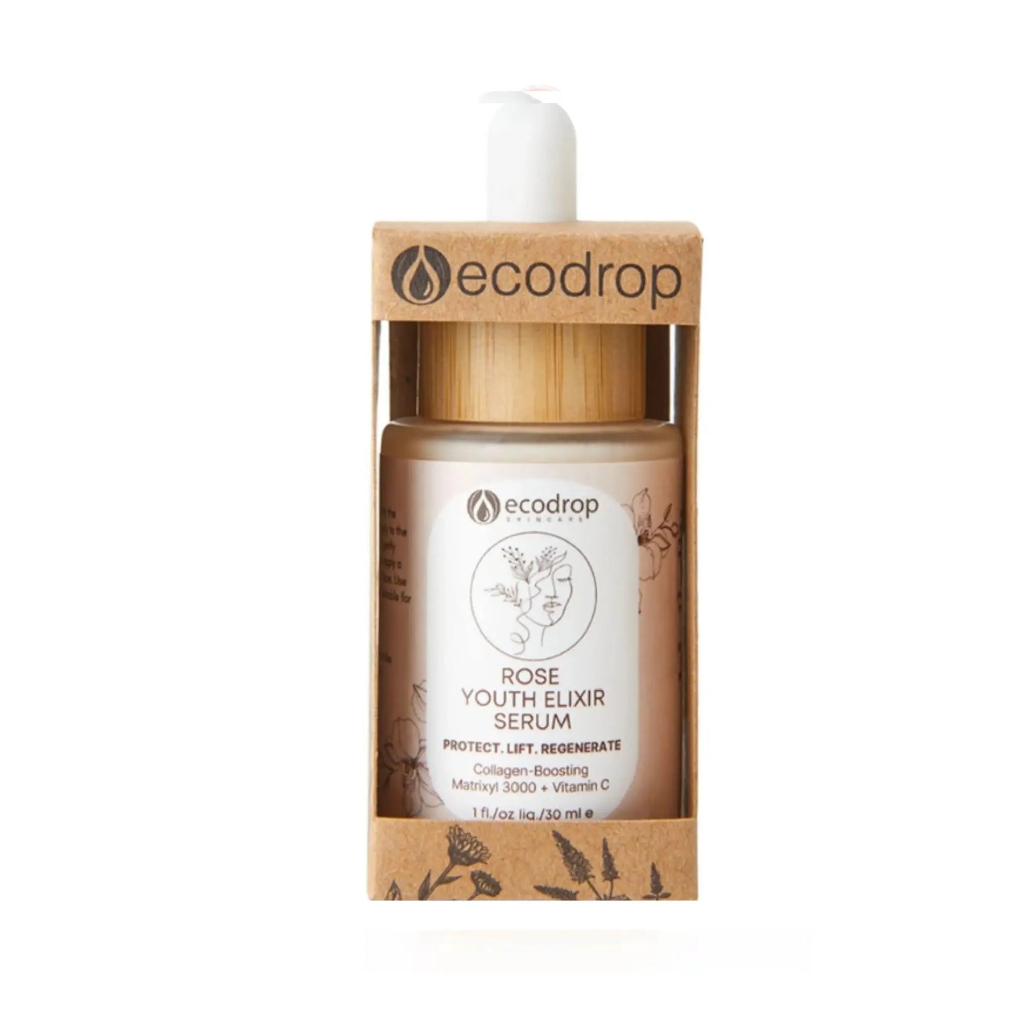 Rose Youth Elixir Serum with vitamin C