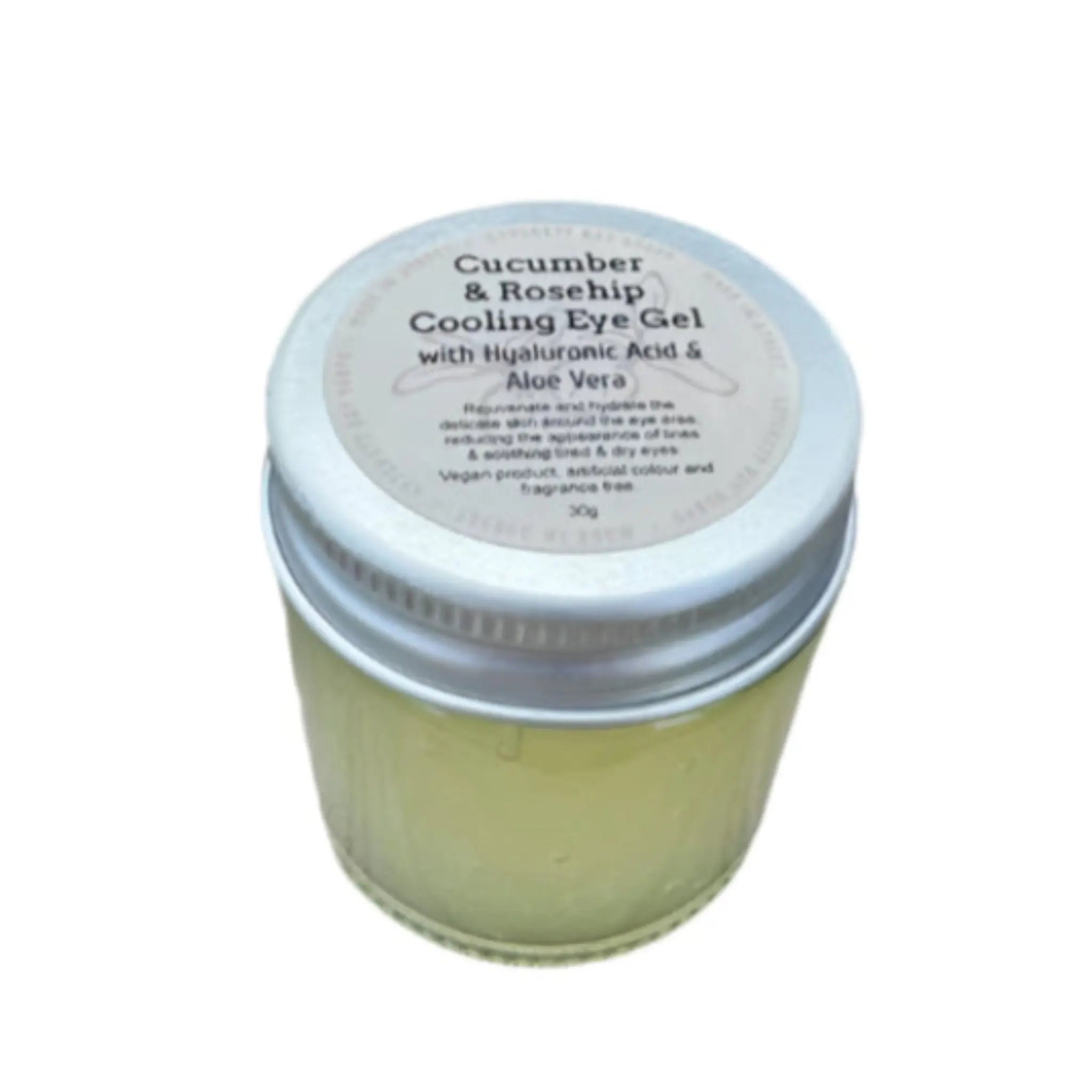 Cucumber & Rosehip Cooling Eye Gel With Hyaluronic Acid