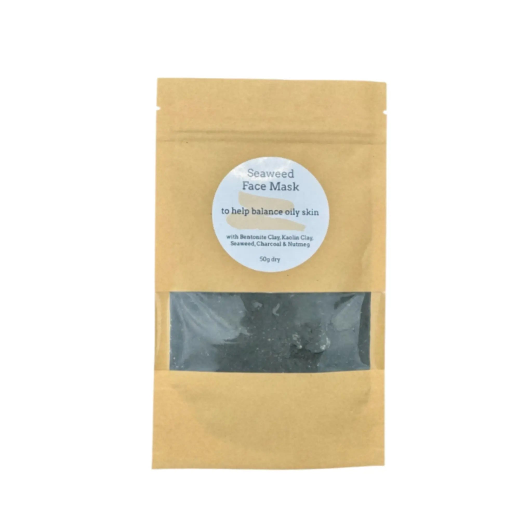 lytchett bay soap Seaweed face mask package on a white background
