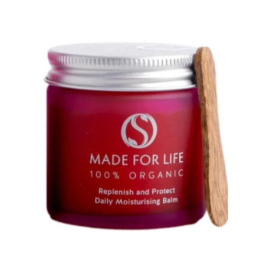 moisturising face balm frontal, white background